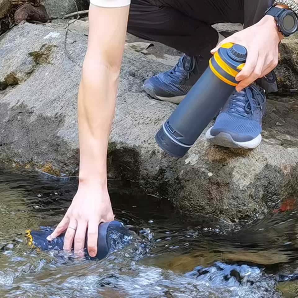 AquaCore UltraPress Purifier Water Bottle